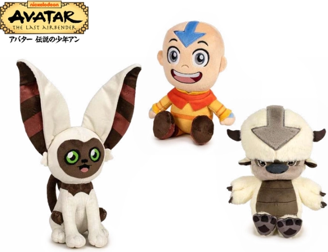 Avatar: Legenda lui Aang jucărie de pluș 21 cm – Aang, Momo sau Appa