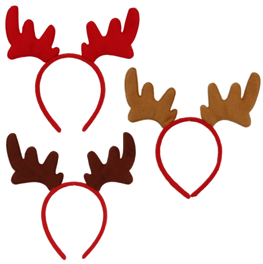 Bentiță cu coarne de ren pentru petreceri de Crăciun