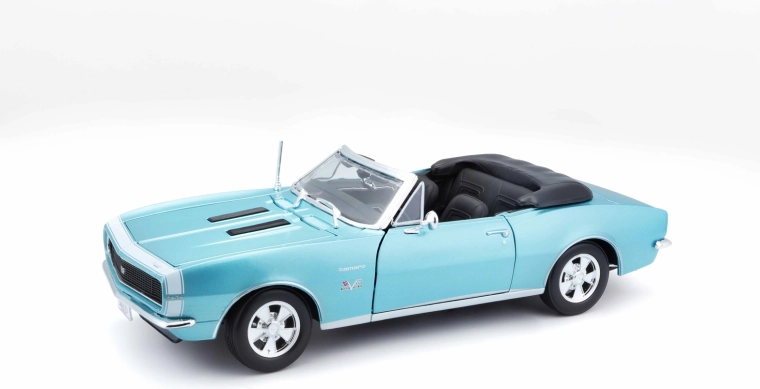 Maisto Chevrolet Camaro SS 396 cabriolet 1967 1:18 turcoaz