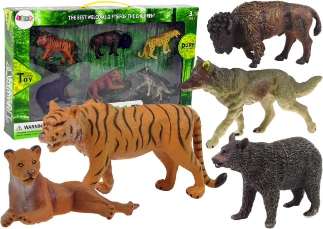 Set figurine animale africane și de pădure