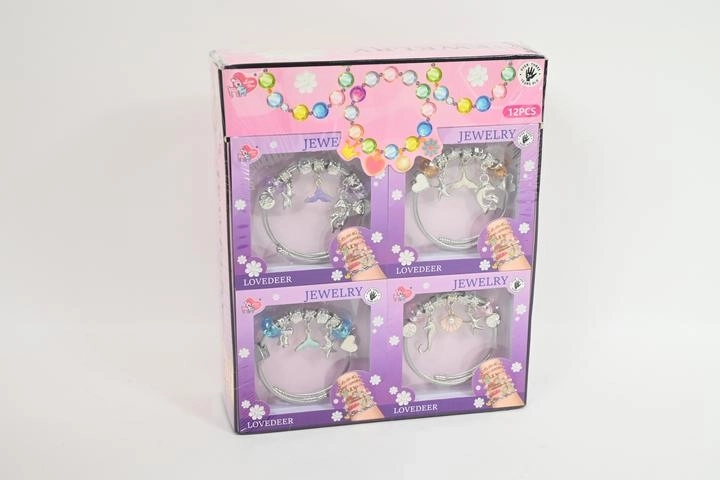 Brățară pentru copii Lovedeer cu pandantive charms – motiv marin