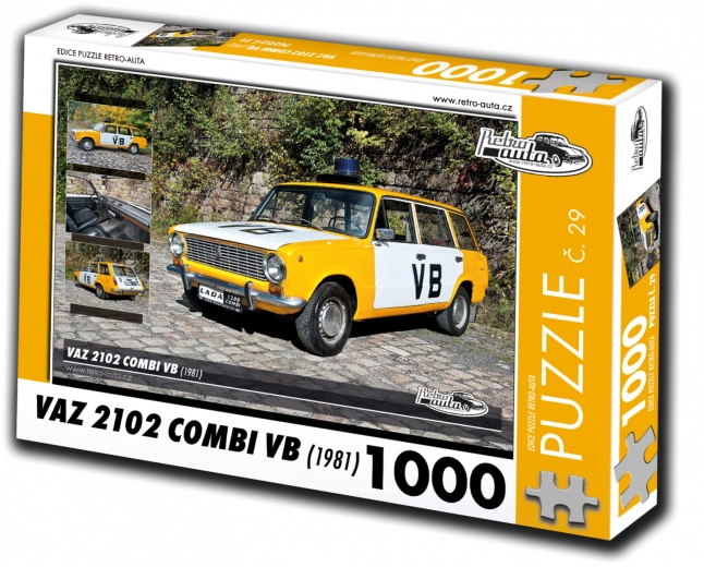 Puzzle RETRO-AUTA Vaz 2102 Combi VB 1000 piese