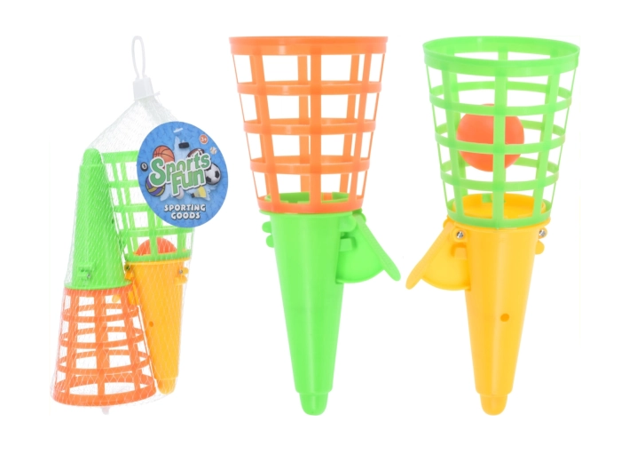 Joc de exterior Aruncă și prinde – set pentru doi