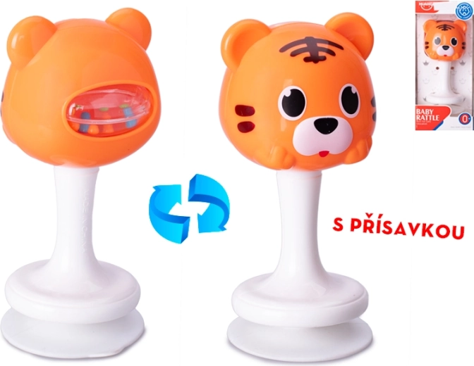 Zornăitoare cu motiv de tigru cu ventuză