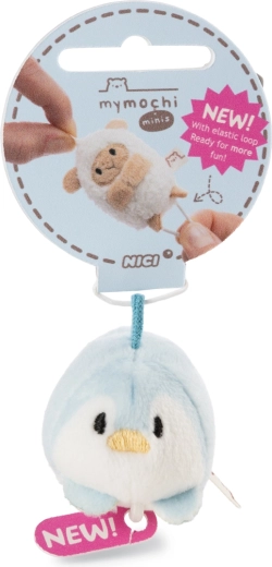 Breloc de pluș NICI MyMochi pinguinul Waddle 5 cm