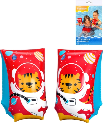 Brățări de înot pentru copii Bestway, tigru astronaut