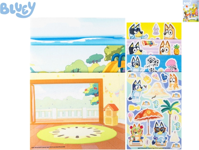Set pentru crearea propriei scene Bluey
