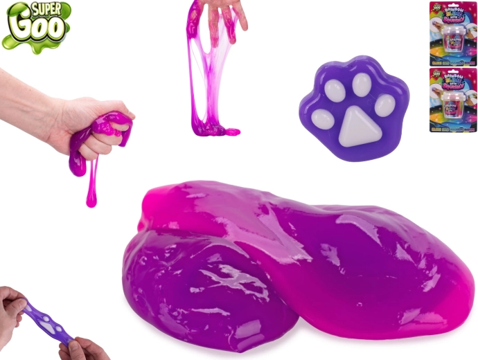 Super Goo plastilină curcubeu cu jucărie stretch