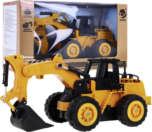Excavator pentru copii 3+ Vehicul de construcții cu telecomandă 1:36