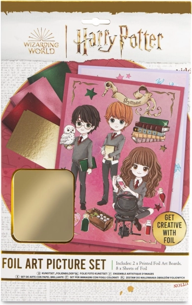 Set creativ – imagini din folie HARRY POTTER