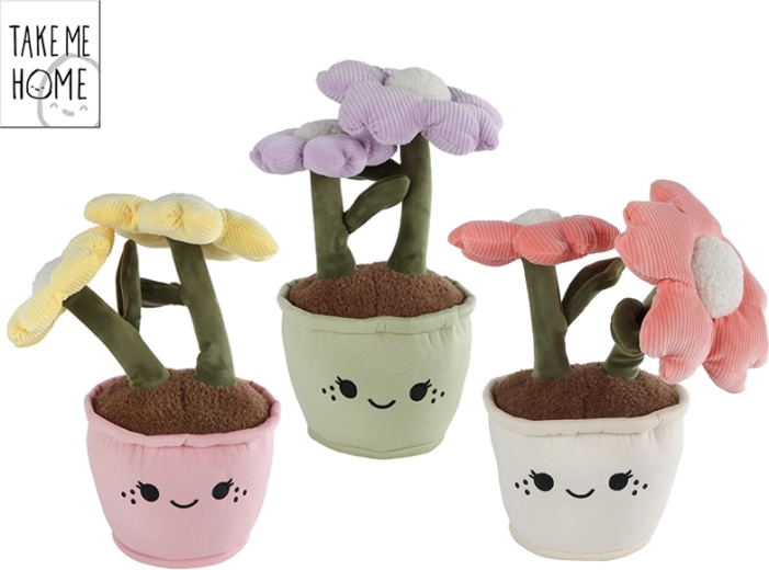 Plantă de interior din pluș Take Me Home 43 cm