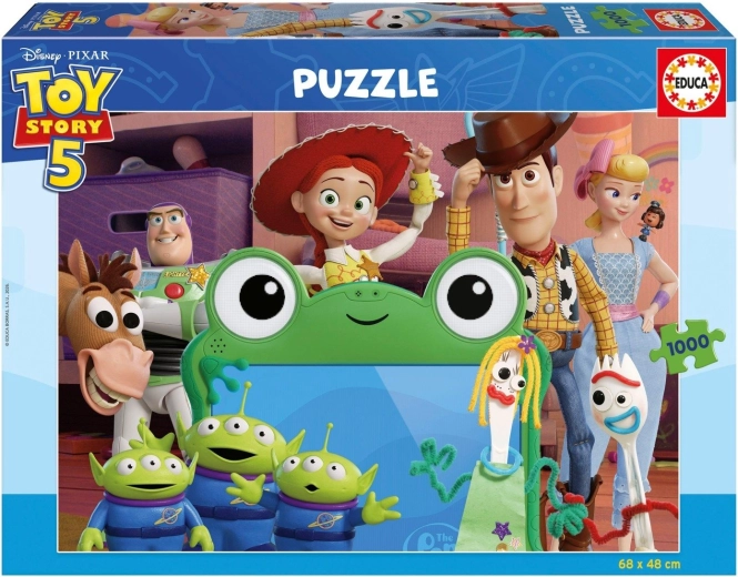 Puzzle Educa Toy Story 5: Povestea jucăriilor, 1000 de piese