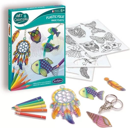 Sentosphere folie termocontractibilă magică – brelocuri și magneți