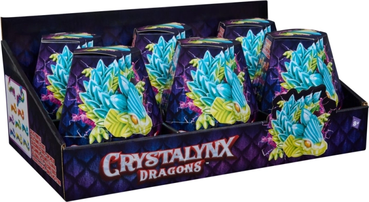 Crystalynx dragon flexibil 22 cm – figurină de colecție