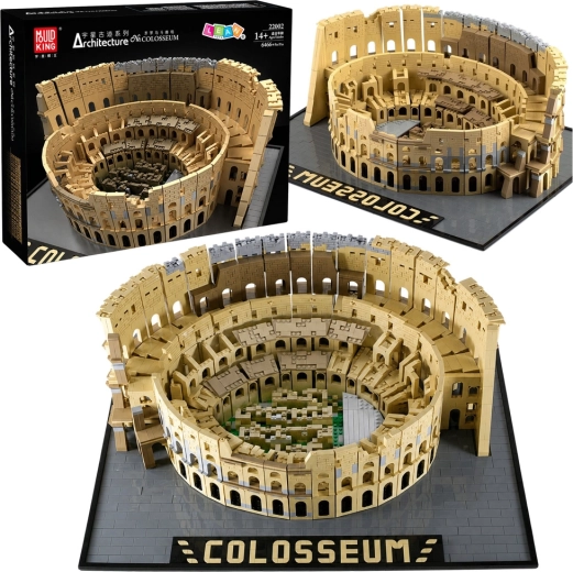 Cărămizi de construcție arhitecturale Colosseumul roman (6466 piese)