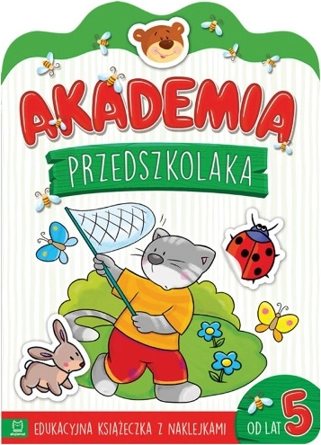 Academia preșcolarului de la 5 ani – carte educativă cu autocolante