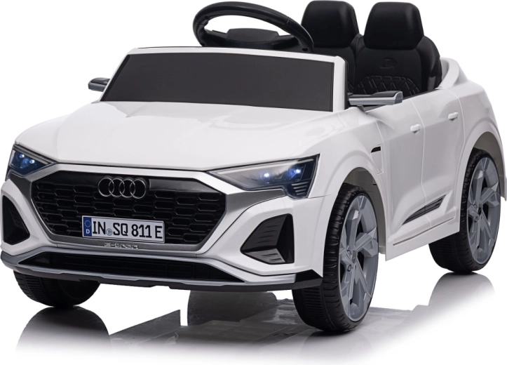 Mașinuță electrică pentru copii Audi SQ8 albă