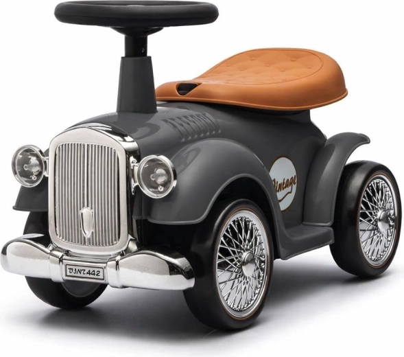 Trotinetă fără pedale Baby Mix Retro gri pentru copii