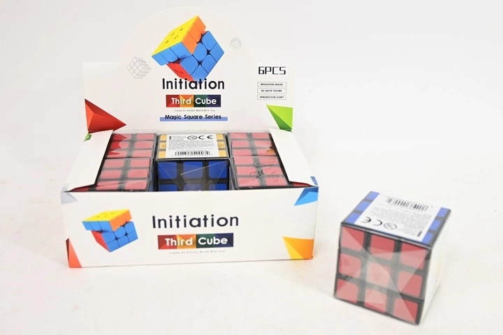 Cub magic 3×3, 5,5 cm, în cutie de expunere (6 buc.)