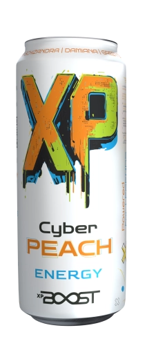 Băutură energizantă XP Boost Cyber Peach 0,5 l