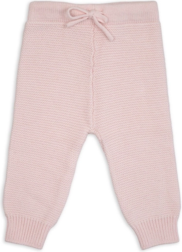 Lodger pantaloni tricotați călduroși din lână merino tan, măr. 62