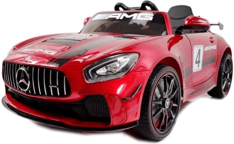Mașinuță electrică pentru copii Mercedes‑Benz GT4 SX1918 cherry red