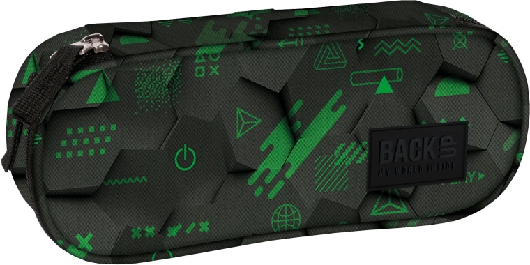 Penar școlar tip etui BackUP gaming geometrie - 1 bucată