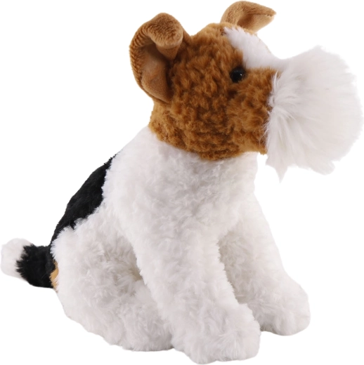 Foxterier de pluș așezat 19 cm