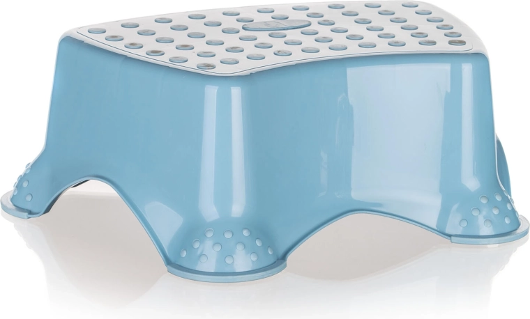 Scăunel antiderapant pentru copii 40,5 × 28,5 × 14 cm – albastru