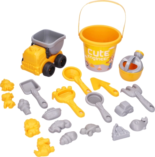 Set de jucării pentru nisip, 21 piese