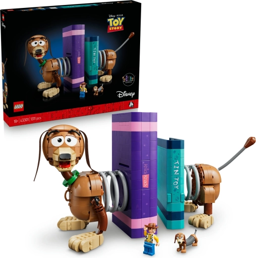 LEGO® Disney Suporturi de cărți: Slinky din filmul Toy Story