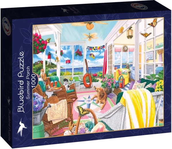 Puzzle Bluebird „Terasa de vară” 1000 de piese