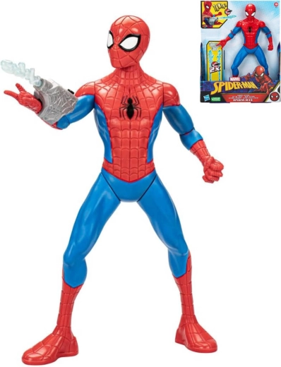 Figurină de acțiune Hasbro Spider-Man Thwip Action cu lansator de pânze