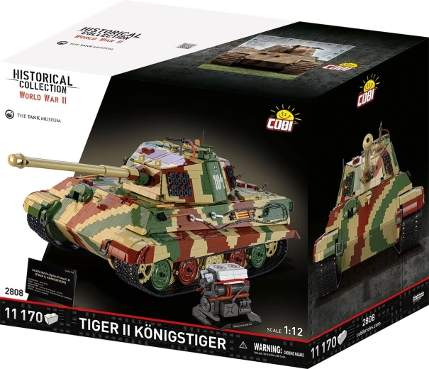 COBI Tiger II Königstiger executive edition set de construcție 1:12
