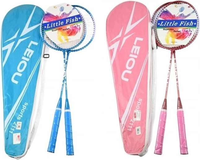 Set de badminton cu husă