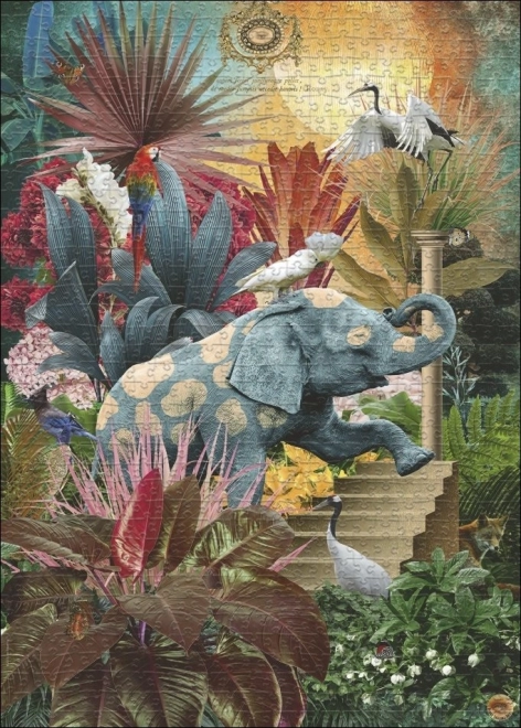 Puzzle HEYE Fauna Fantasies: Fantezia Elefantului 1000 piese