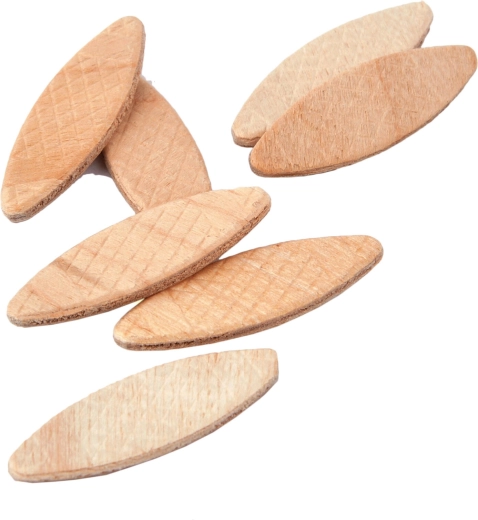 Lamelle de îmbinare din lemn 47 × 15 × 4 mm, 50 buc.