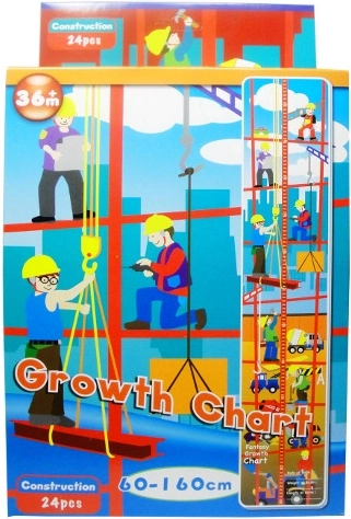 puzzle din spumă cu etalon de creștere – șantier