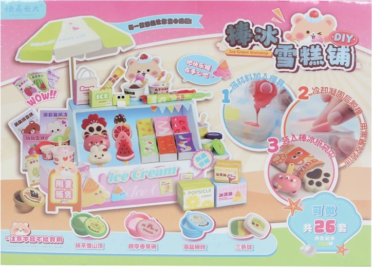 Stand Kawaii Frosty Pops cu înghețate pe băț