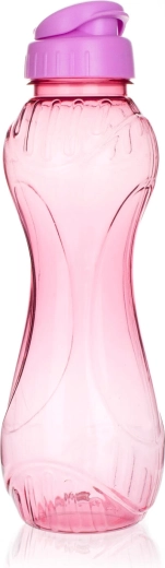 Sticlă pentru băut 600 ml roz TREND