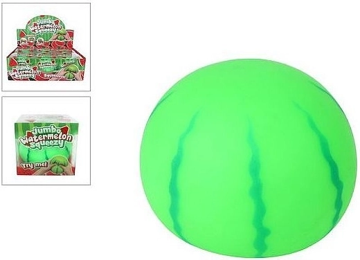 Jucărie antistres de strâns în formă de pepene, jumbo, 11 cm