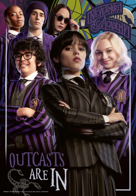 Puzzle 300 piese WEDNESDAY