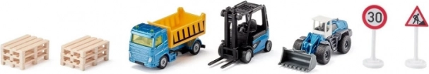 Set cadou cu vehicule de construcție