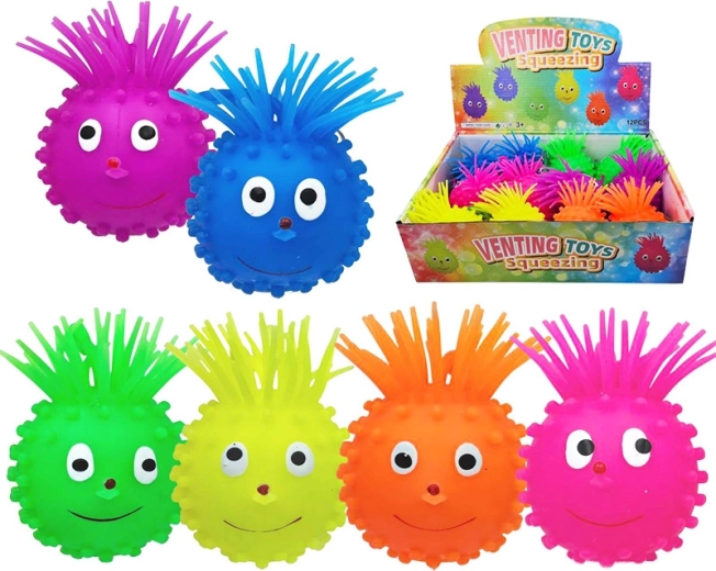 cap zbârlit de strâns cu lumină 10 cm