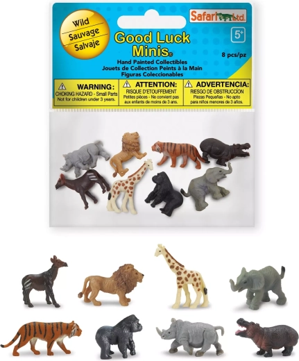 Safari Ltd. fauna sălbatică – good luck minis funpack