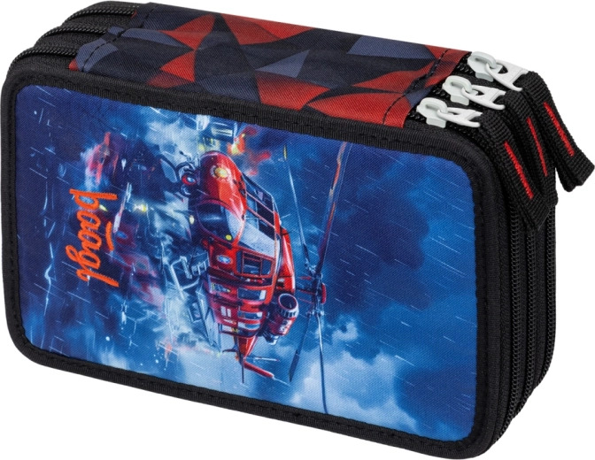 Penar școlar cu trei compartimente Salvatori GRS