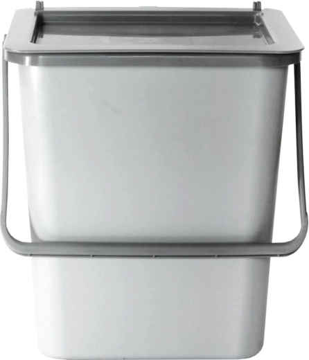 Coș de gunoi pentru mobilier de bucătărie PETRA 12 l, plastic, mix de culori