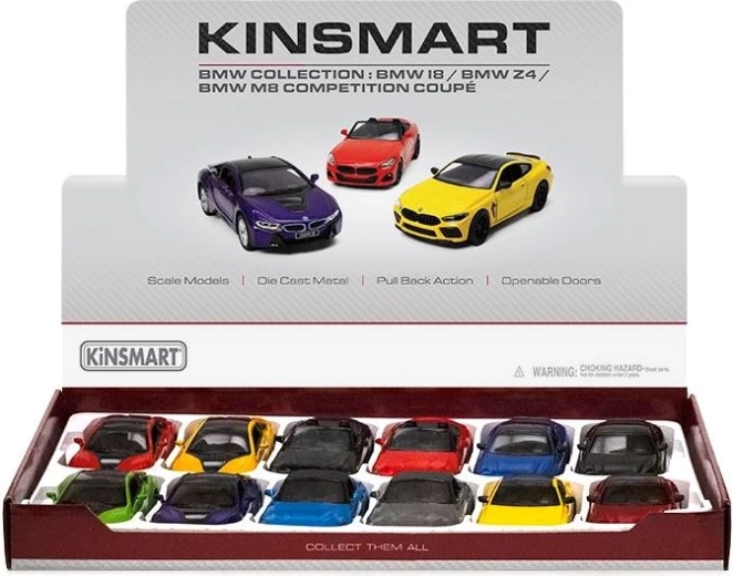 Model auto metalic BMW – colecție (mai multe tipuri)