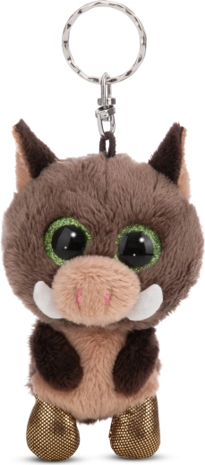 NICI Glubschis breloc mistreț Truffle Fluffle 9 cm