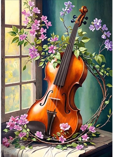 Cherry Pazzi puzzle Melodie lirică 1000 piese